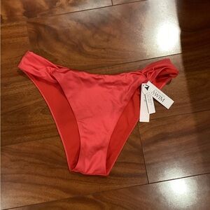 Victoria's Secret Vibrant Red Bikini Bottom
